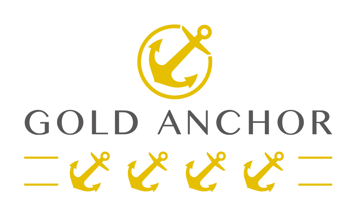 4 gold anchor