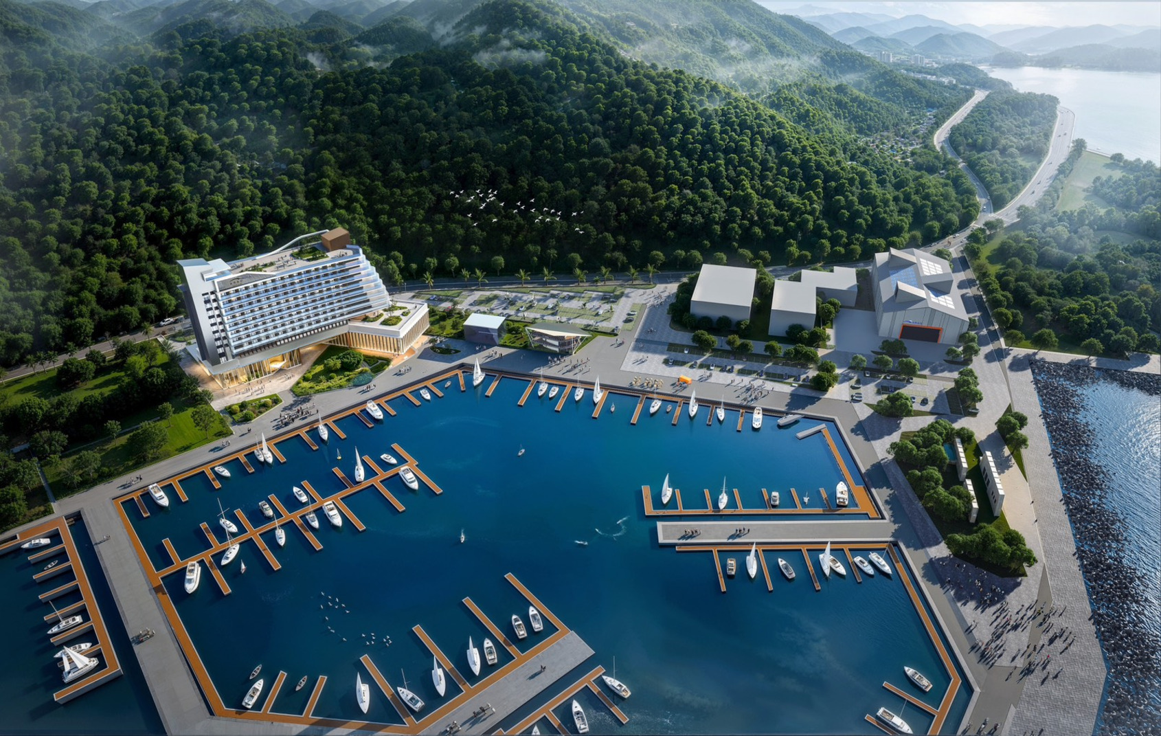 水域設施開發進程